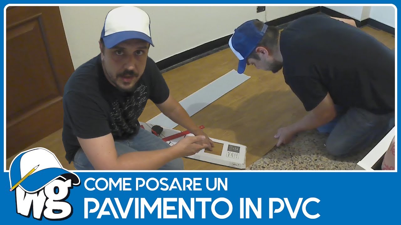 Posa pavimento pvc