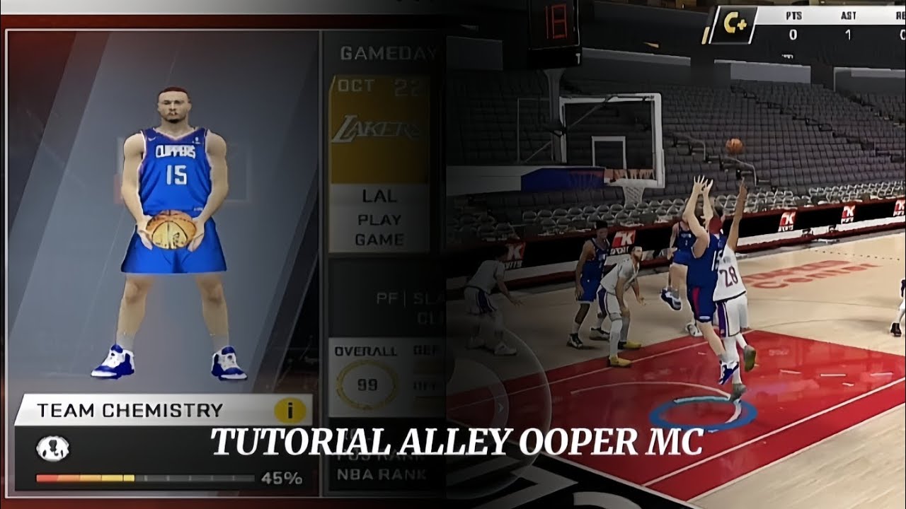 TUTORIAL ALLEY OOPER MC | NBA2K20MOBILE