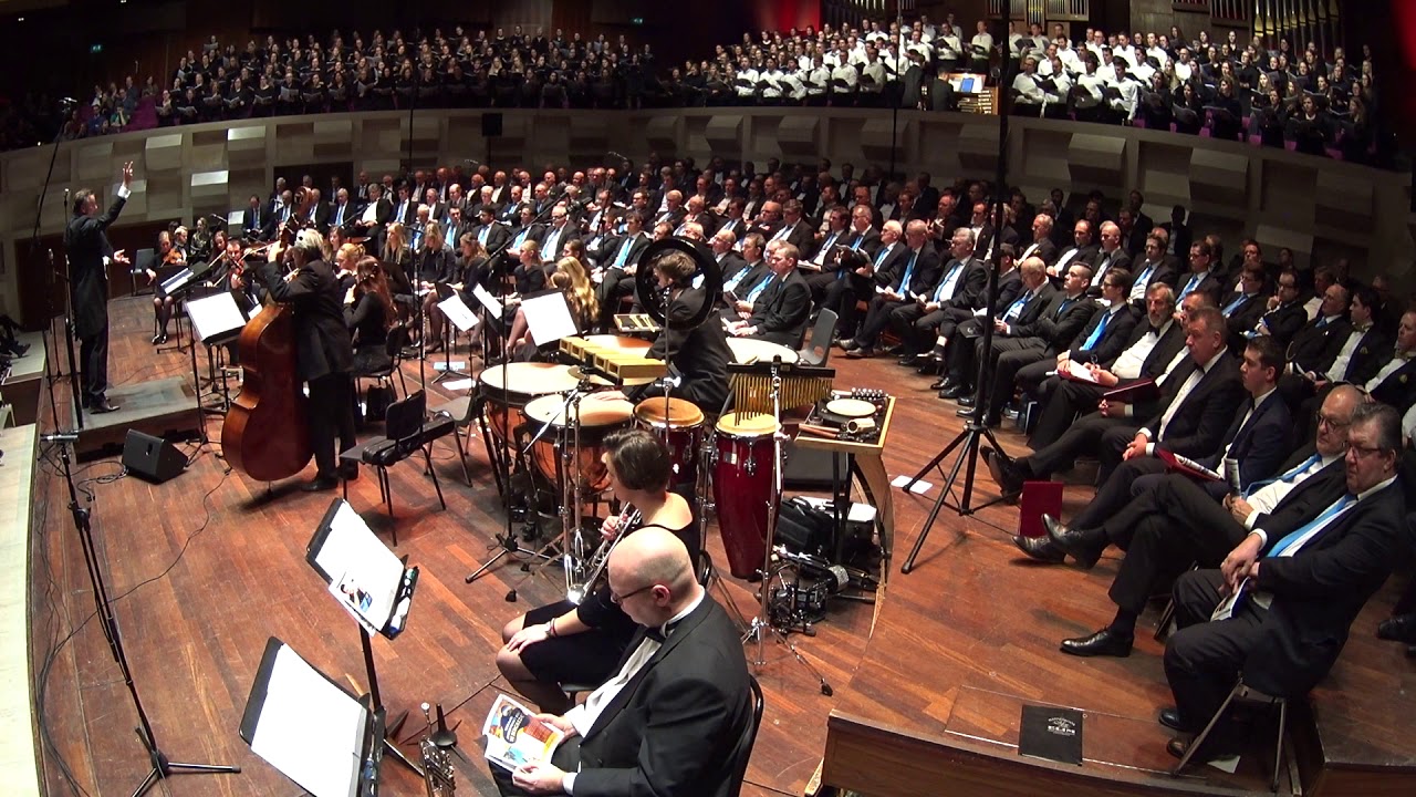 Psalm 42.    Koorzang Hollandsjongerenkoor 10.   De Doelen 27 dec 2019