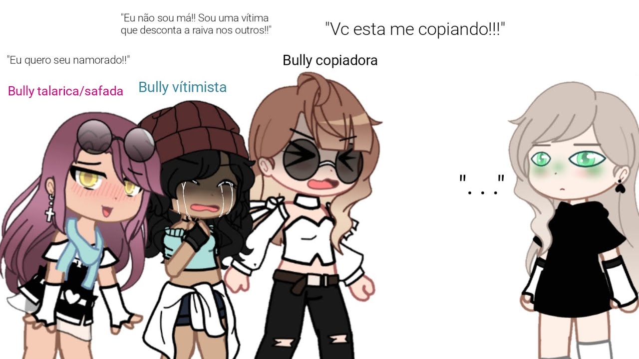 Emily vendo/reagindo os bullys do Gacha Logic 🫣‼️
