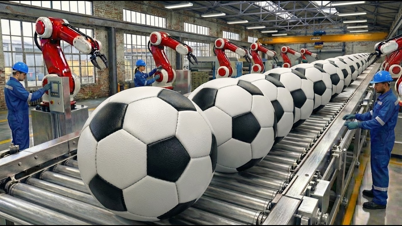Dentro de la fábrica de balones de fútbol: Cómo se fabrica el balón profesional paso a paso