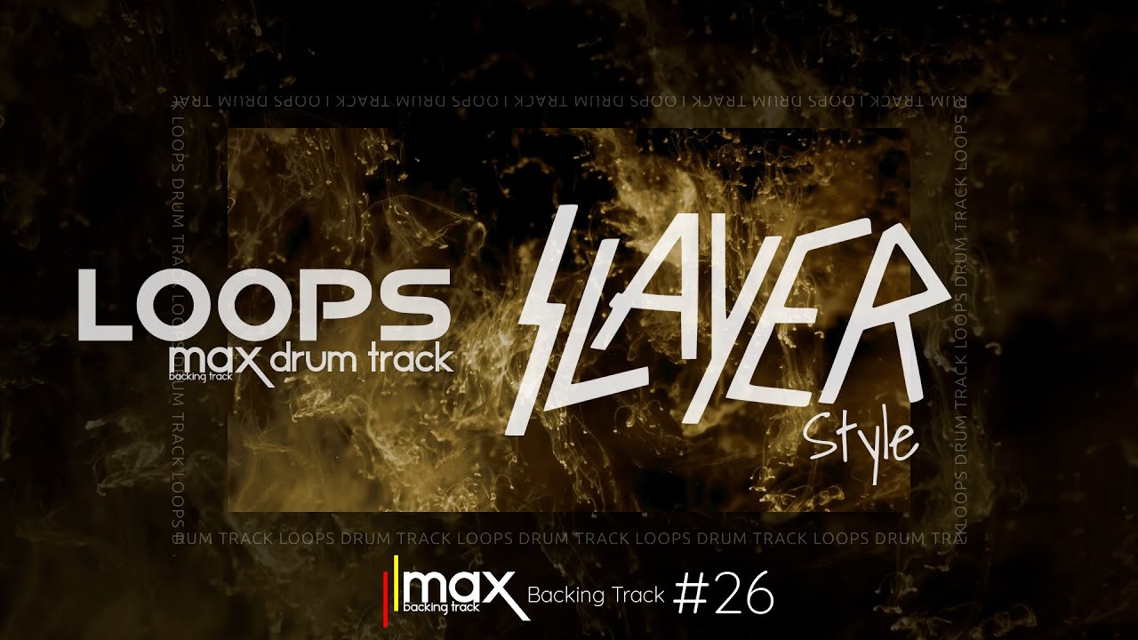 Thrash Metal Drum Track / Slayer Style / 230 bpm