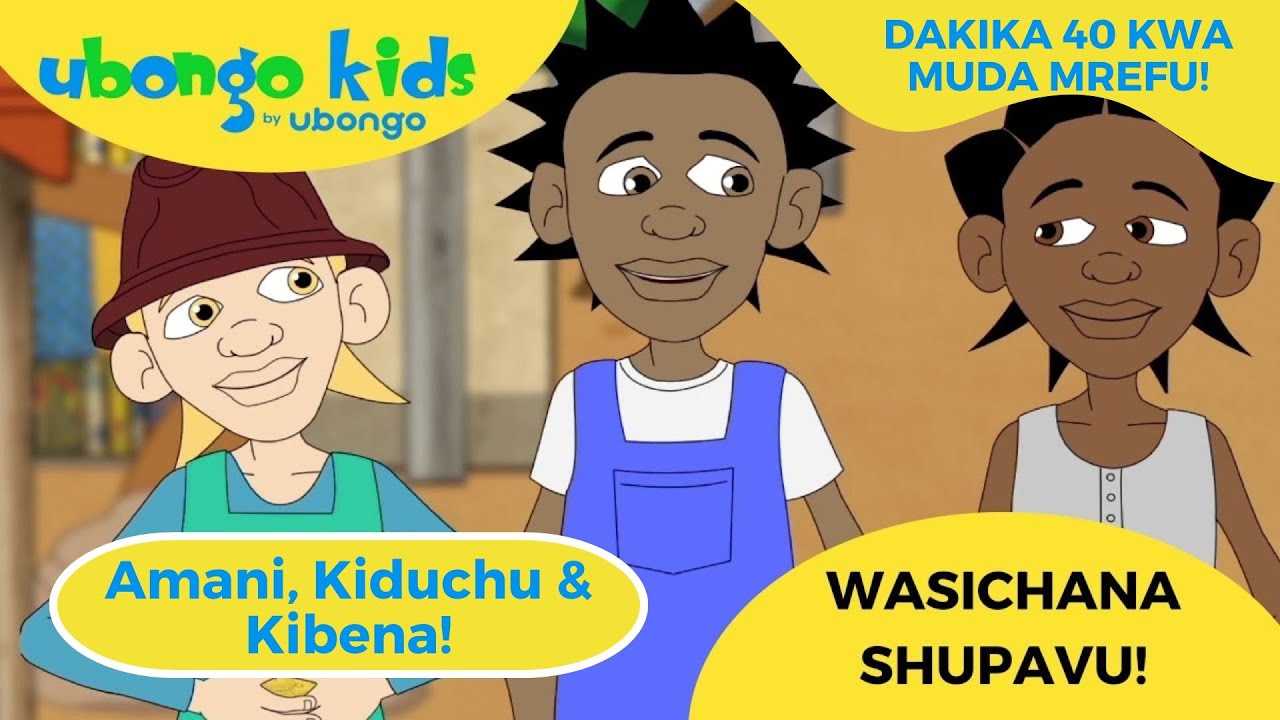 Kibena! Kiduchu! Amani! | Wasichana wa Ubongo Kids | Katuni za Elimu kwa Kiswahili.mp4