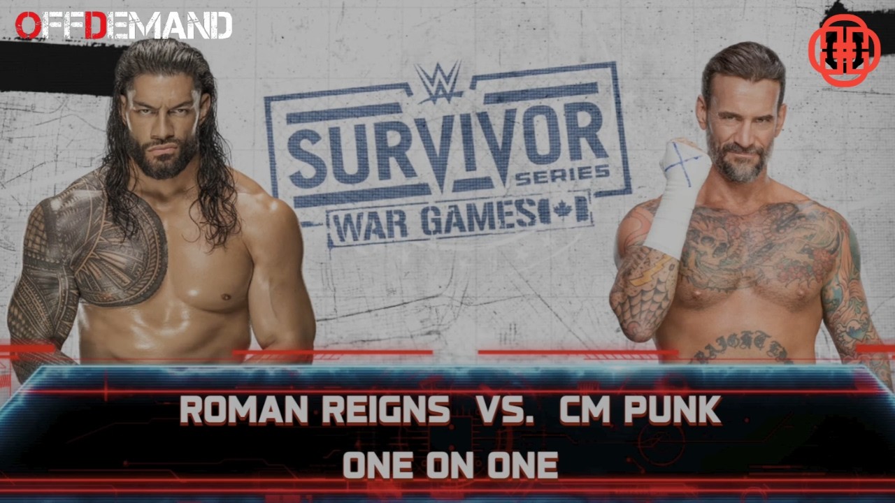 ROMAN REIGNS V/S CM PUNK | ONE ON ONE | WWE