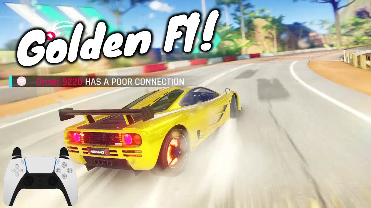 Golden F1! | Asphalt 9 6* Golden McLaren F1 LM Multiplayer