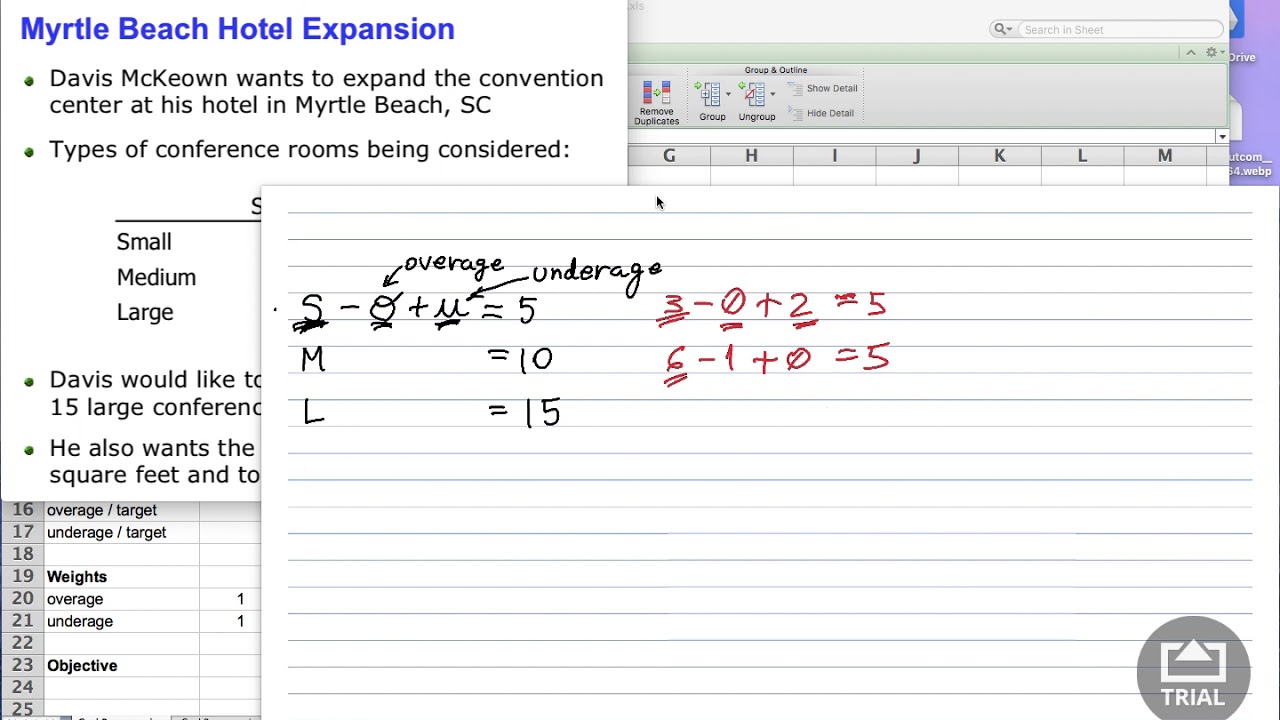 Goal Programming: Soft Constraints with Excel Solver