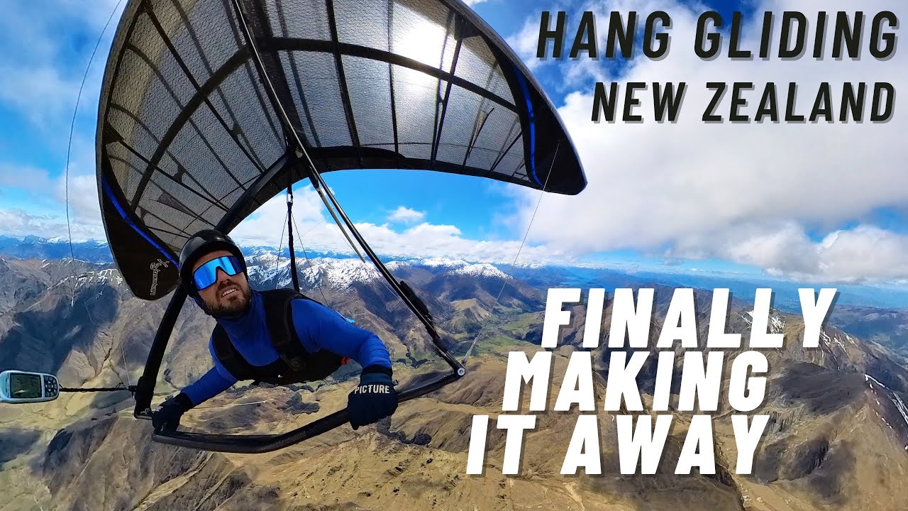 Hang Gliding - Flying Over The Back