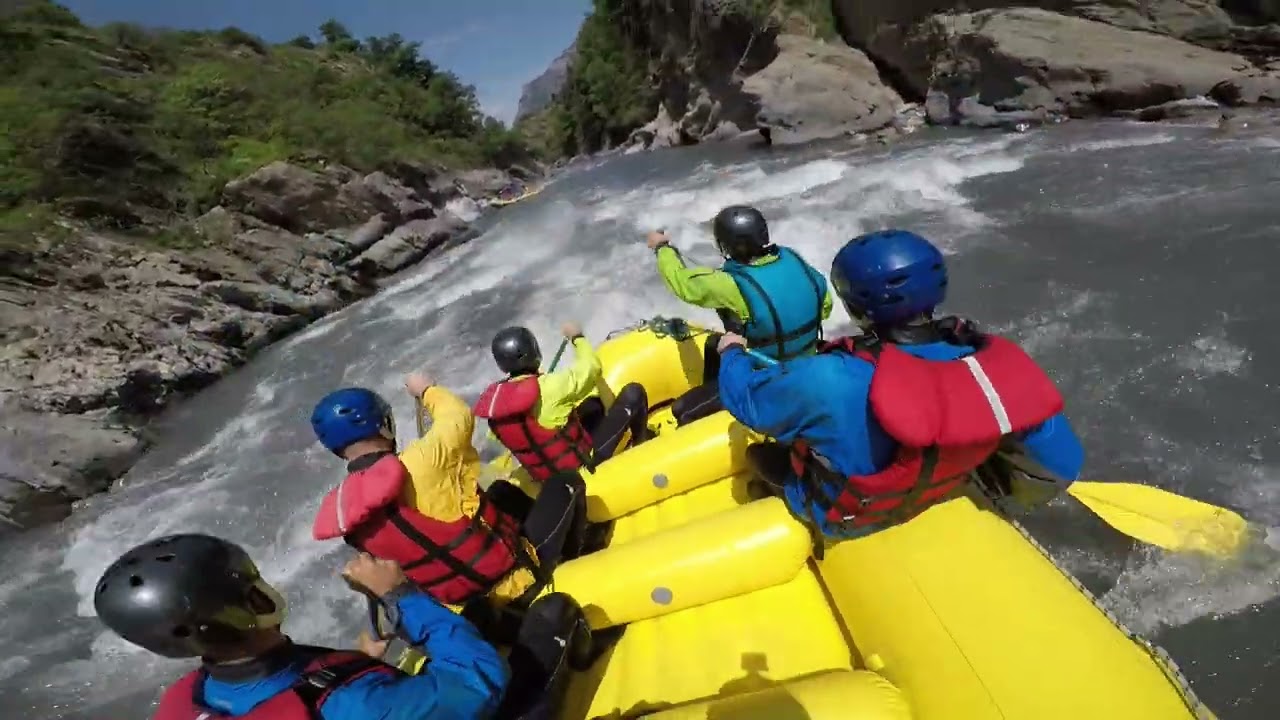 Rafting en Ubaye avec Raft'Ubaye proche de Barcelonnette Allos Embrun & Nice