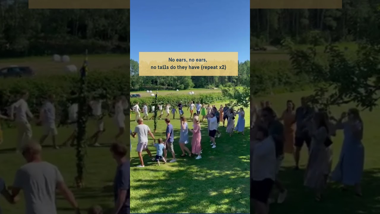 The 'Little Frogs' dance in Sweden