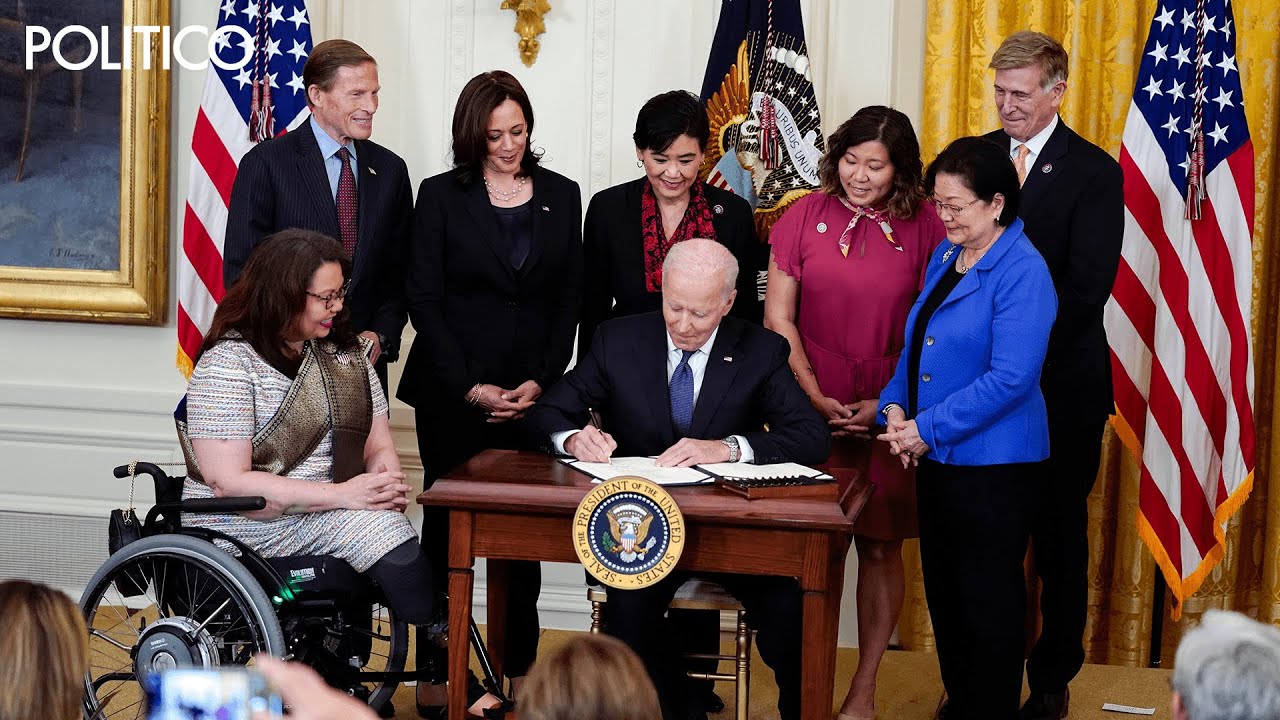 Biden signs Anti-Asian American hate crimes bill