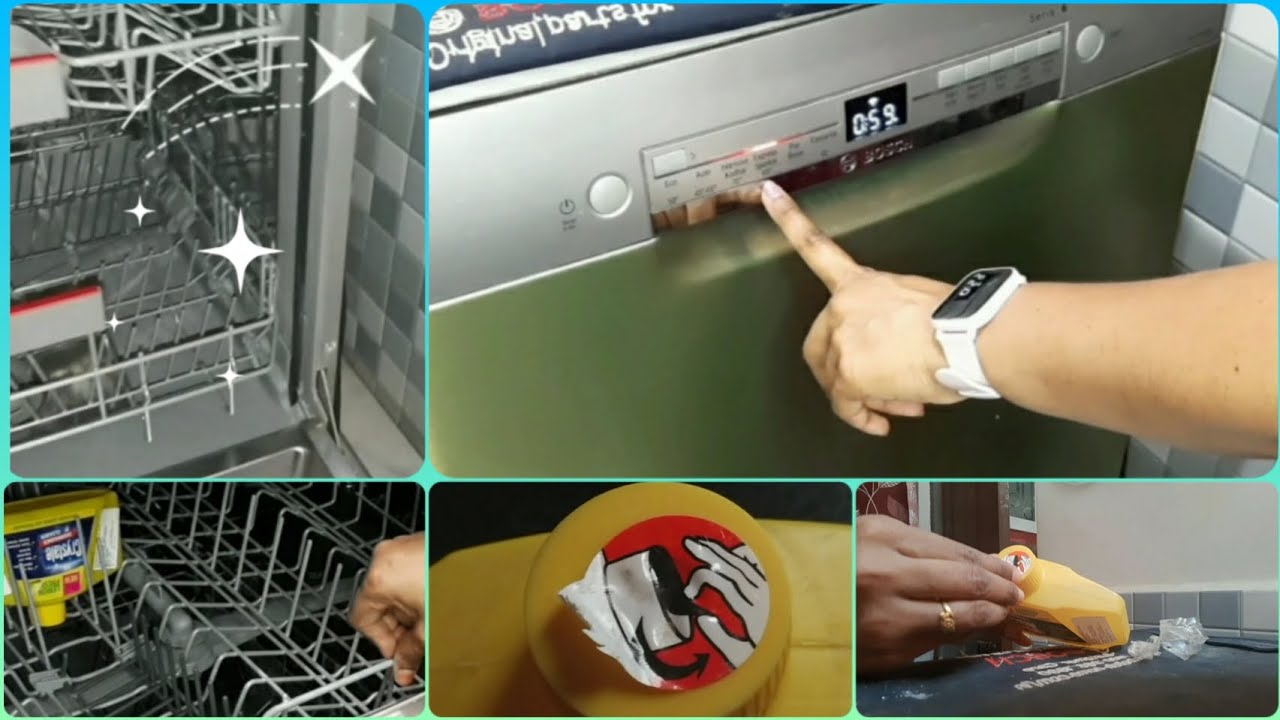 #bosch dishwasher#how to descale it in #telugu..is it safe to use vinegar/baking soda...?🤷‍♀️#viral