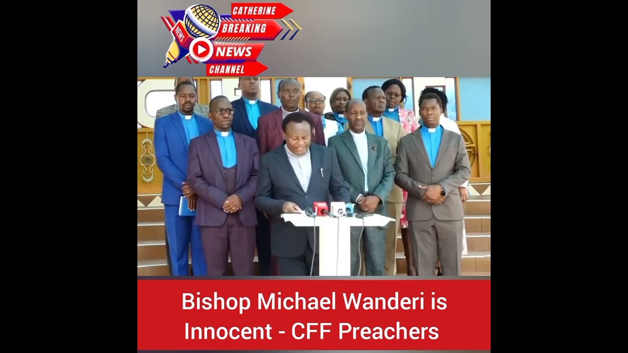 CFF Preachers hold a Press Conference to defend Bishop Michael Wanderi