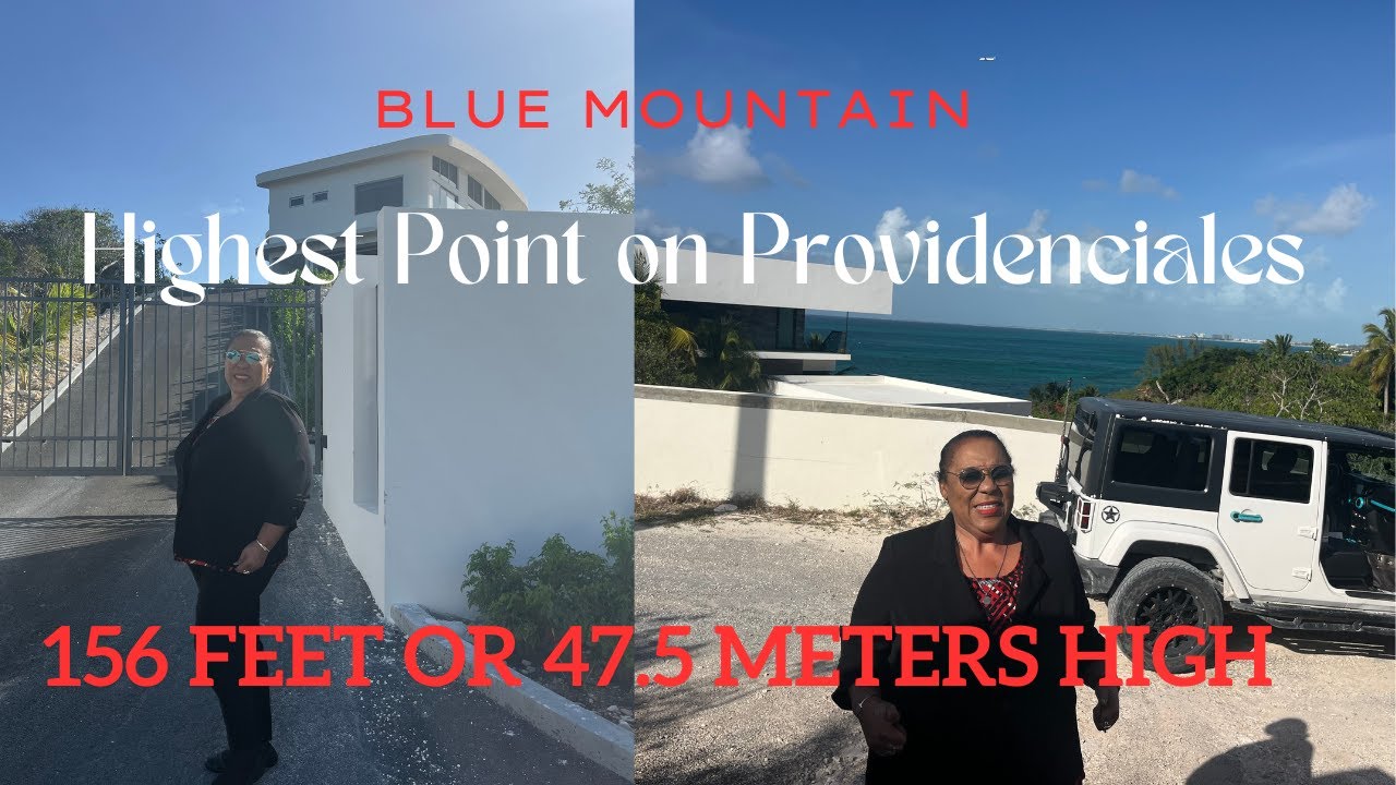 Did you know Blue Mountain is the highest point on  Providenciales, Turks and Caicos Islands?
