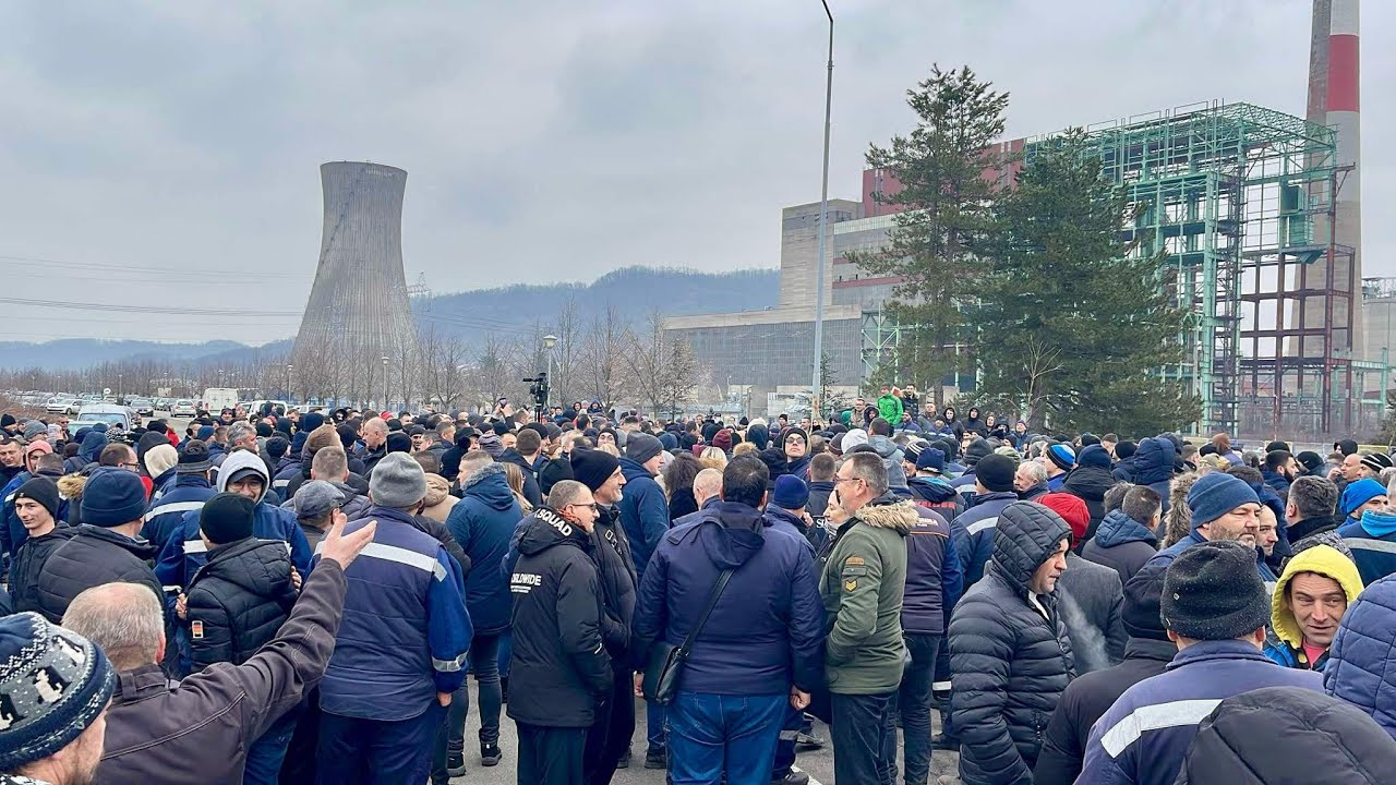 Protest radnika RiTE Ugljevik: Traže promjene