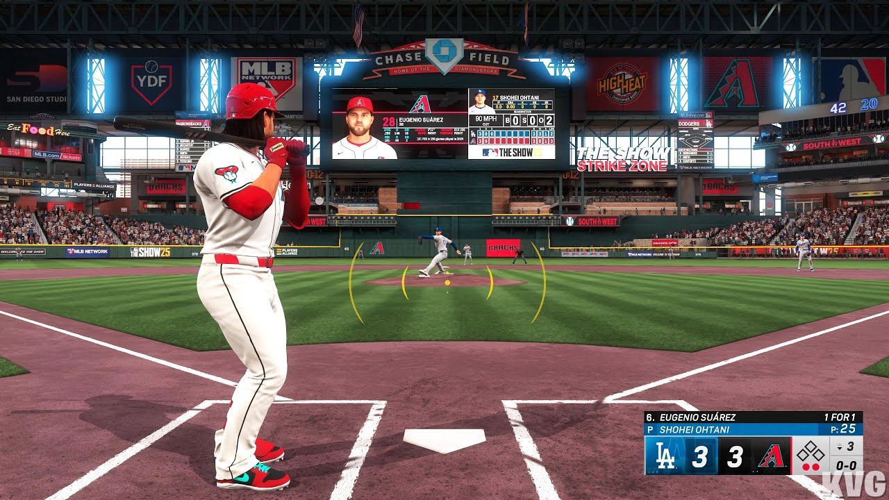 MLB The Show 25 - Los Angeles Dodgers vs Arizona Diamondbacks - Gameplay (PS5 UHD) [4K60FPS]