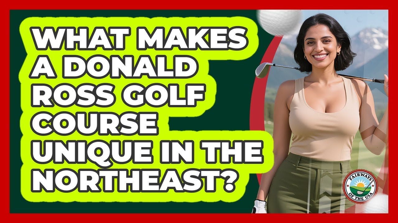 What Makes A Donald Ross Golf Course Unique In The Northeast? - Fairways of the USA