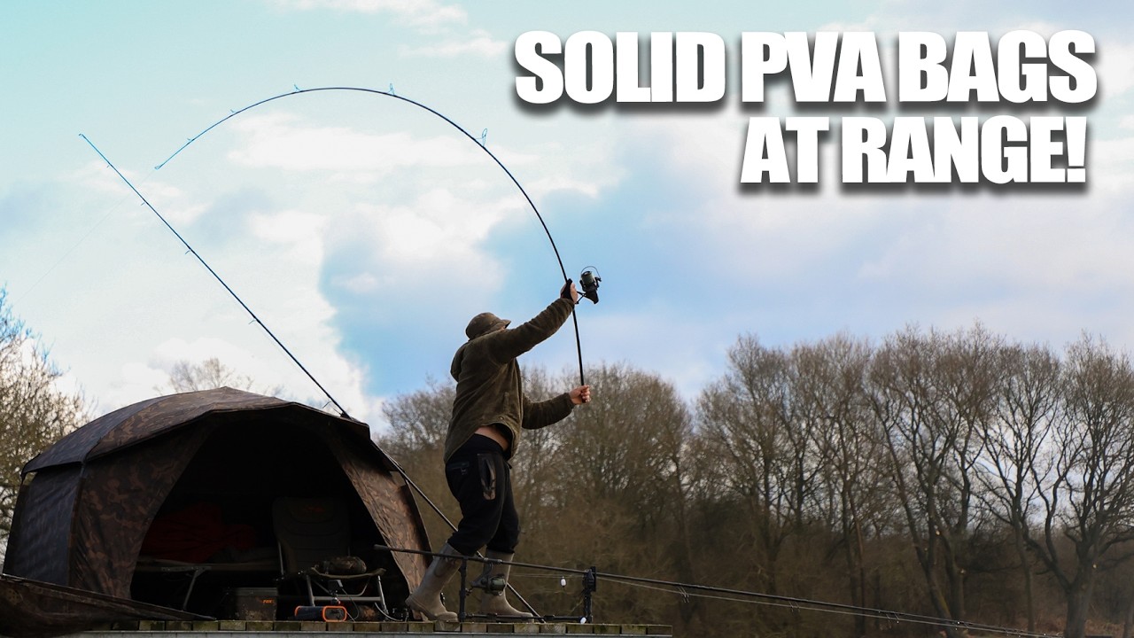 Carp Fishing with Solid Bags at Long Range  | UK Day Ticket Carp Fishing