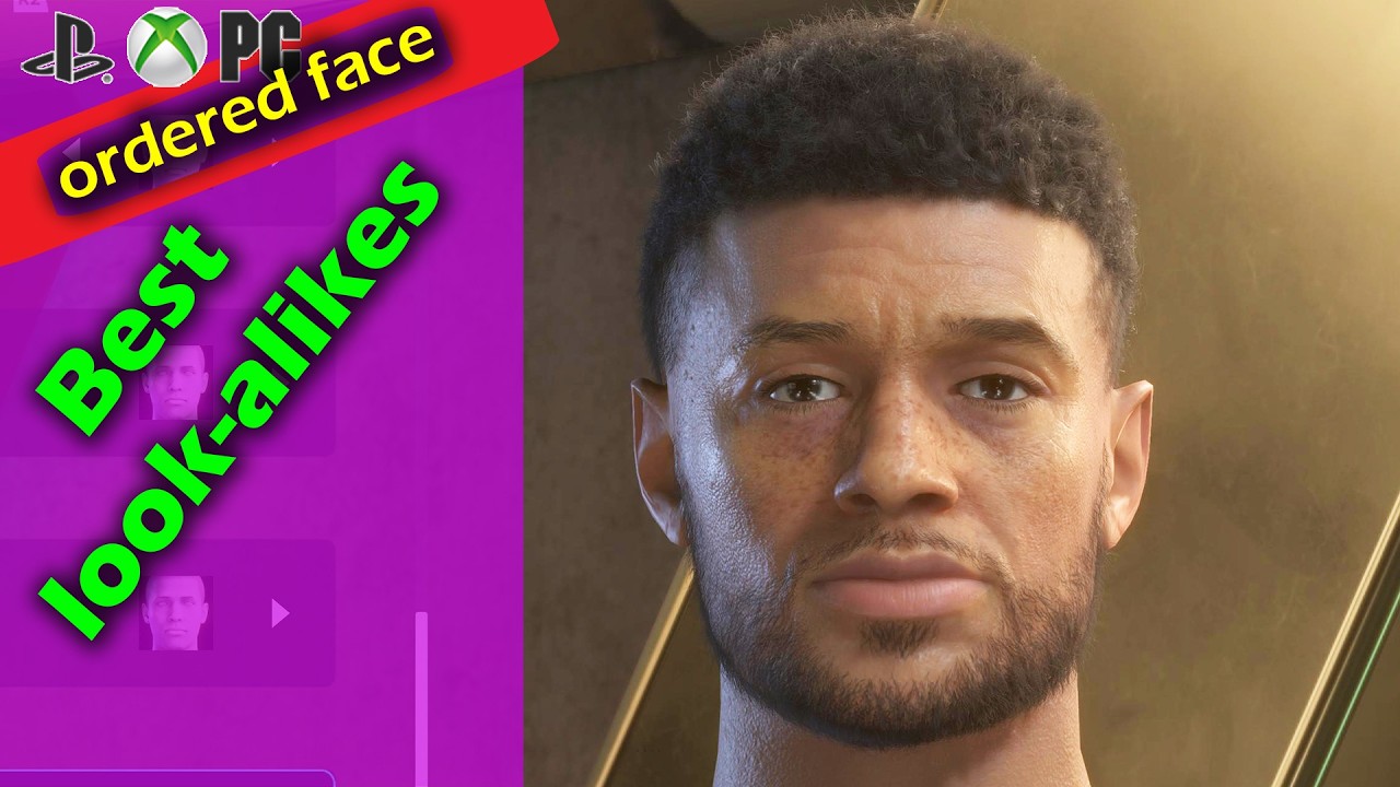Alex Oxlade-Chamberlain look alike EA FC 26 pro clubs face [Messi face EA FC 26]
