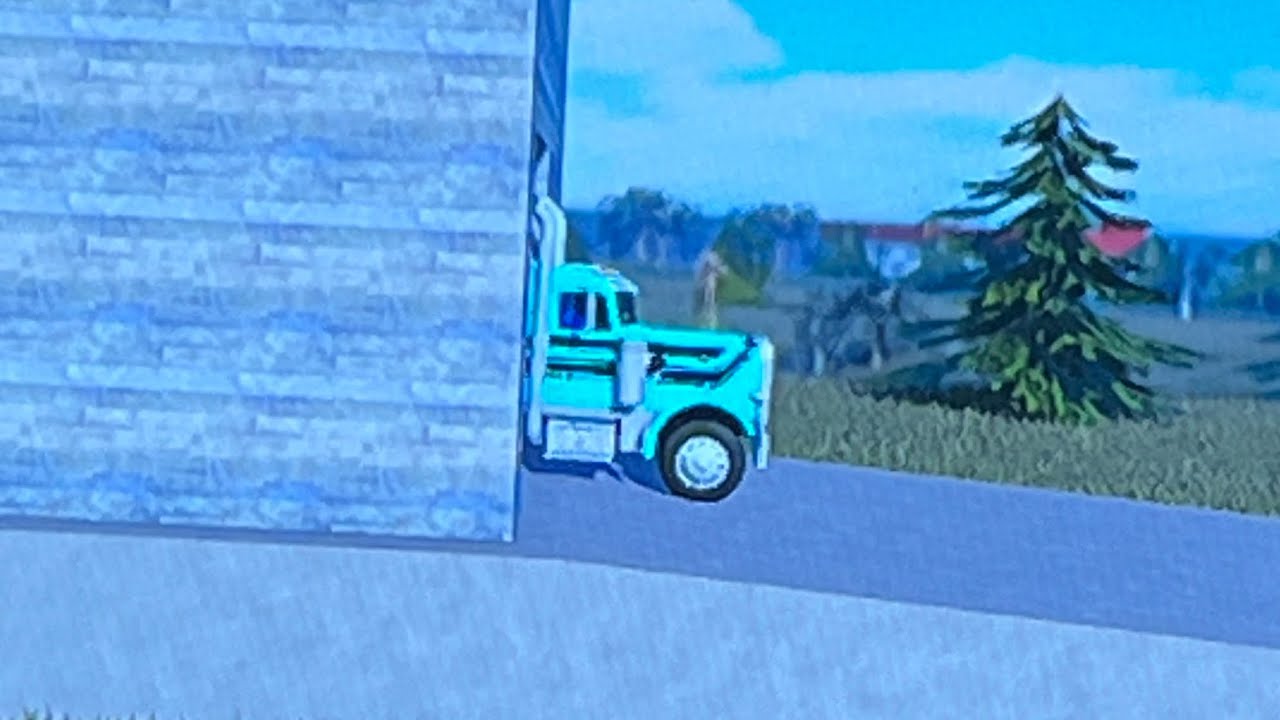 Buying a new semi truck with a new trailer in dumping everything that’s in the new trailer 