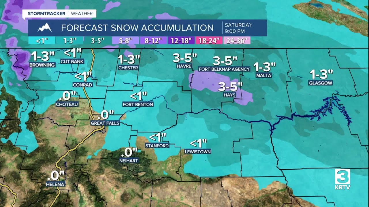 Some snow and a brief cool-down with a cold front