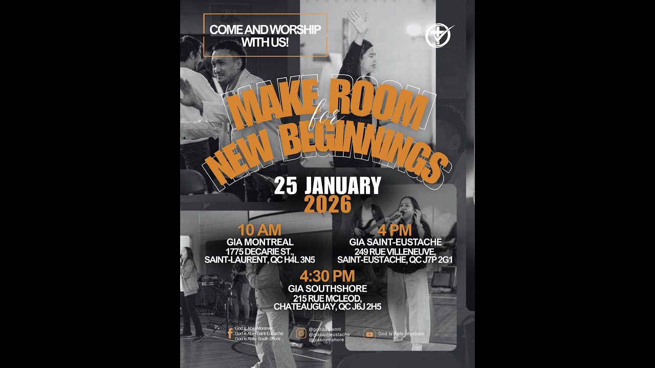 Make Room for New Beginnings | Ptra. Janela Manipud | January 25, 2026