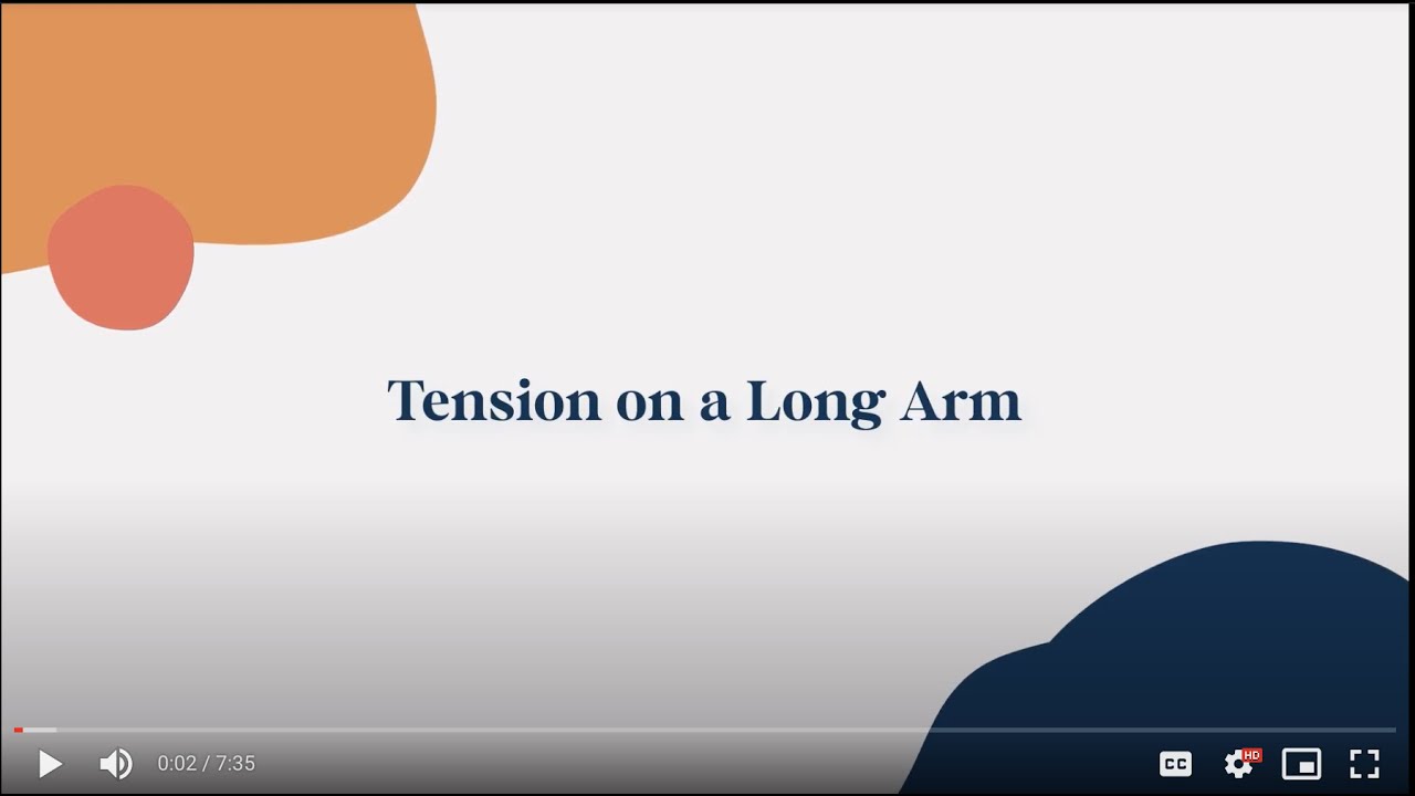 How to Adjust Tension on a Longarm Quilting Machine