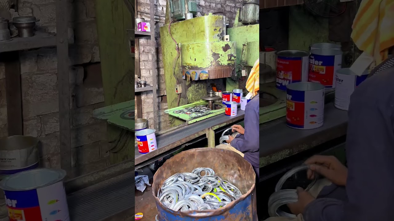 How Paint Tin Cans Are Made | Full Factory Production Process