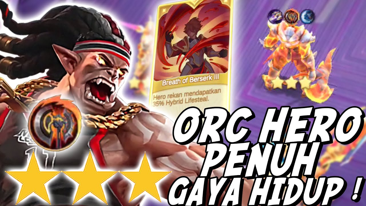 BALMOND WM FULL LIFESTEAL ! SEKALI MUTER DARAH PENUH TERUS ! WKWKWKWKK ORC HERO NIH BOSS !