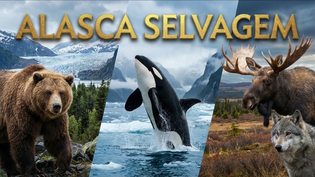 ALASCA SELVAGEM | Onde o Frio Extremo Testa Todas as Formas de Vida – Documentário Completo