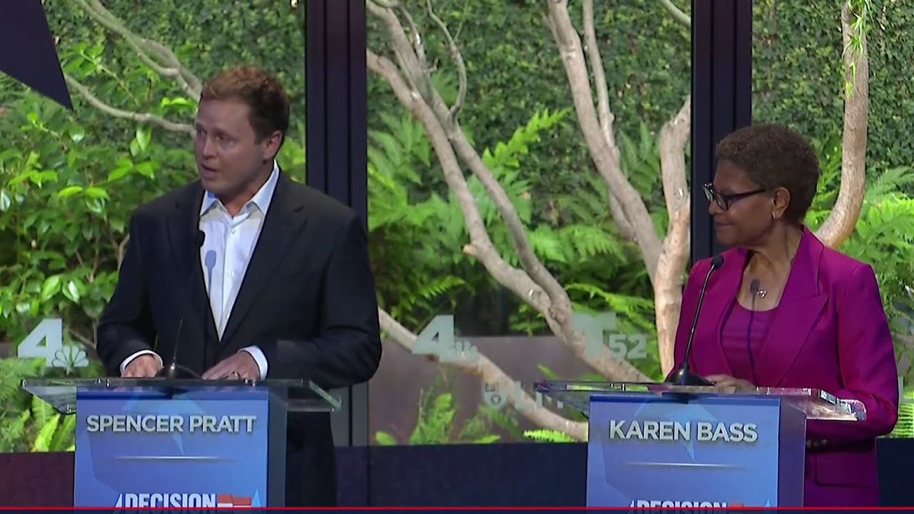 Spencer Pratt clashes with rivals in L.A. Mayor&rsquo;s debate