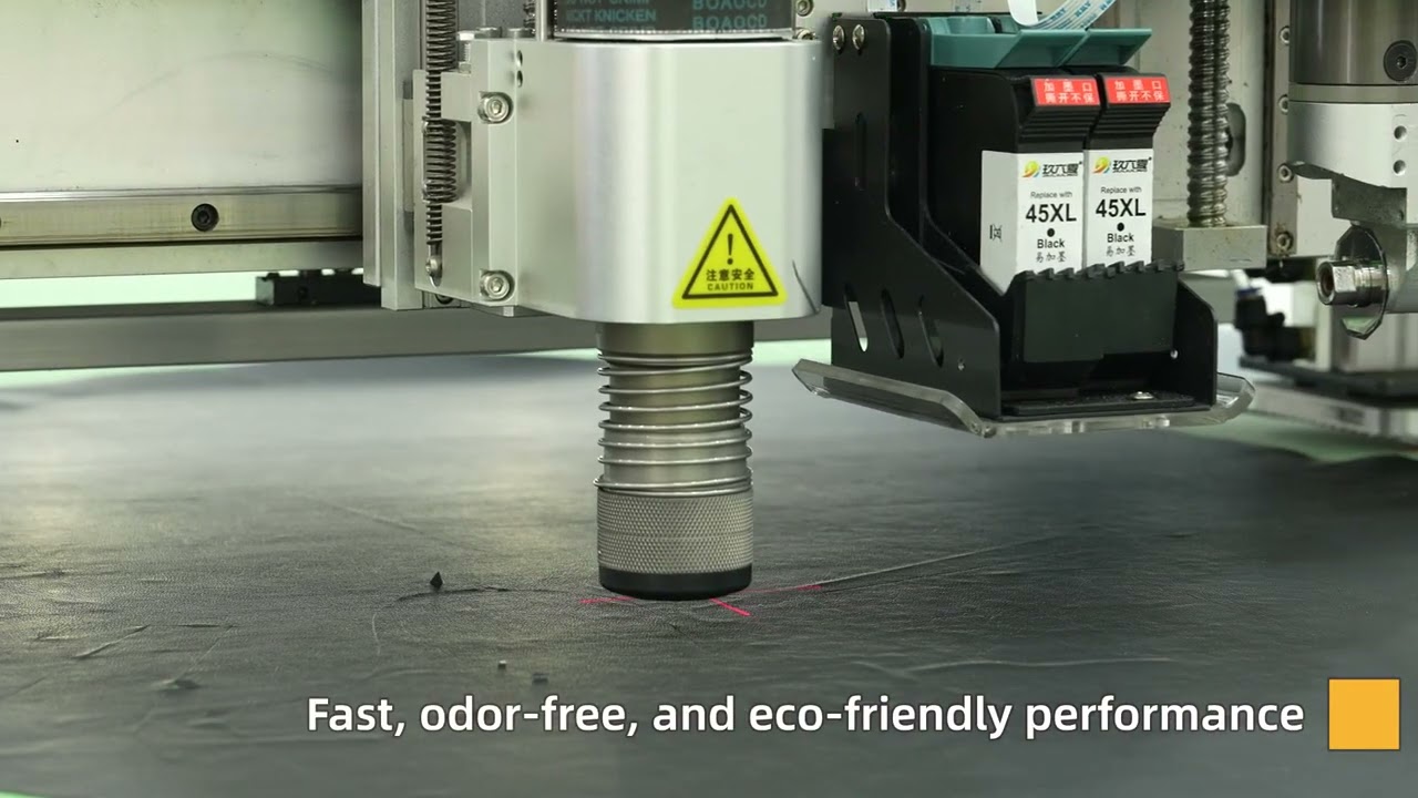 Fully automatic leather cutting machine - let every inch of leather release the maximum value.