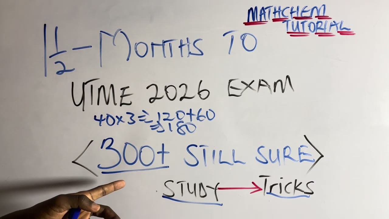 КАК набрать 300+ баллов на экзамене JAMB 2026 за 45 дней 🔥 [ОБЯЗАТЕЛЬНО ПОСМОТРИТЕ]