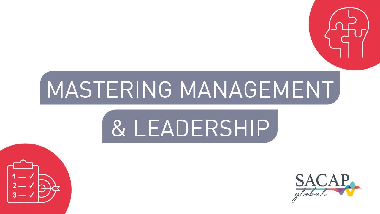 SACAP Global Mastering Management & Leadership | Webinar
