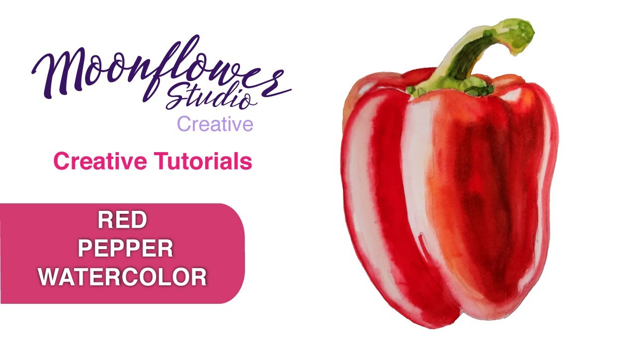 RED PEPPER WATERCOLOR