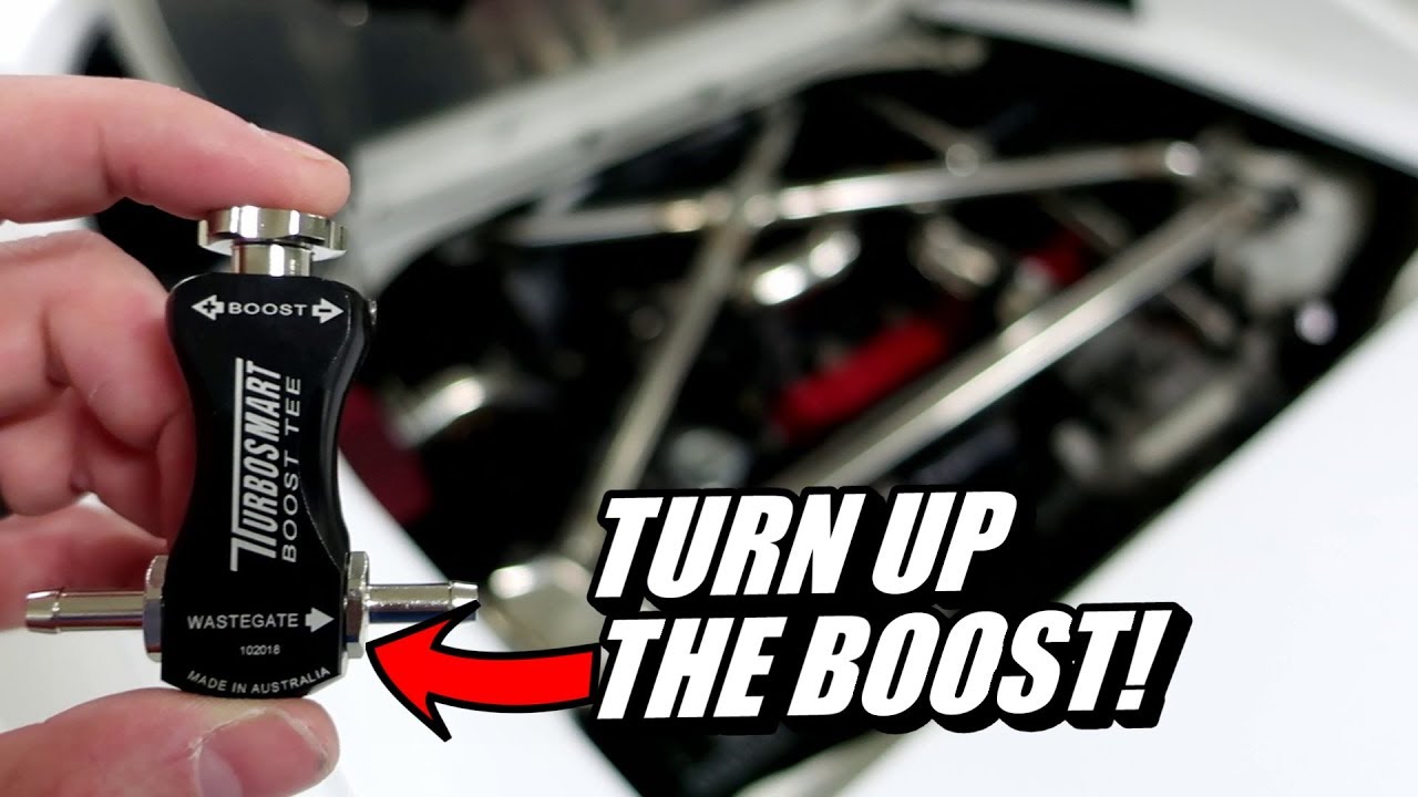 Turning Up The Boost On The MR2!