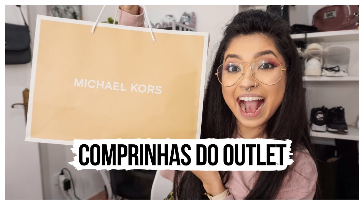 Minha primeira Michael Kors😱🥰 | Comprinhas do Outlet | Por Téia Abe