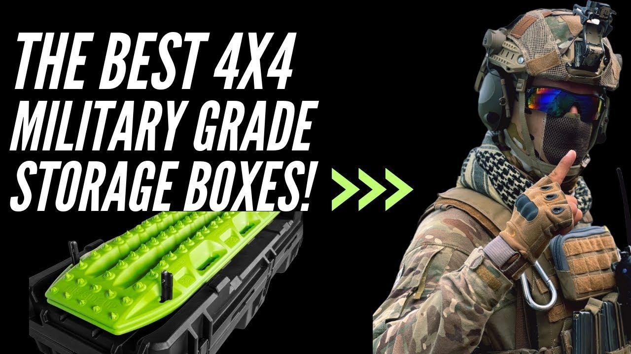 The Best Australian Offroad Gear: Military-Grade 4x4 Recovery & Solar Storage Boxes!