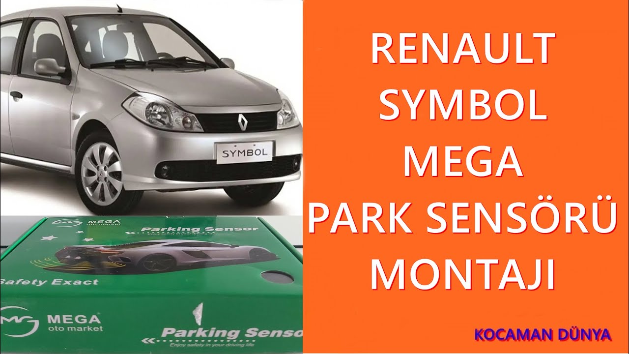 Mega Oto Market Dijital Ekranlı Araç Park Sensörü Ses İkazlı  #mega #trendyol #hepsiburada #renault