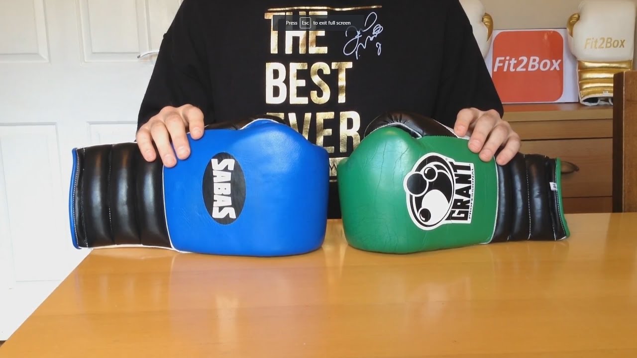 Sabas vs Grant Head to Head Boxing Glove Review