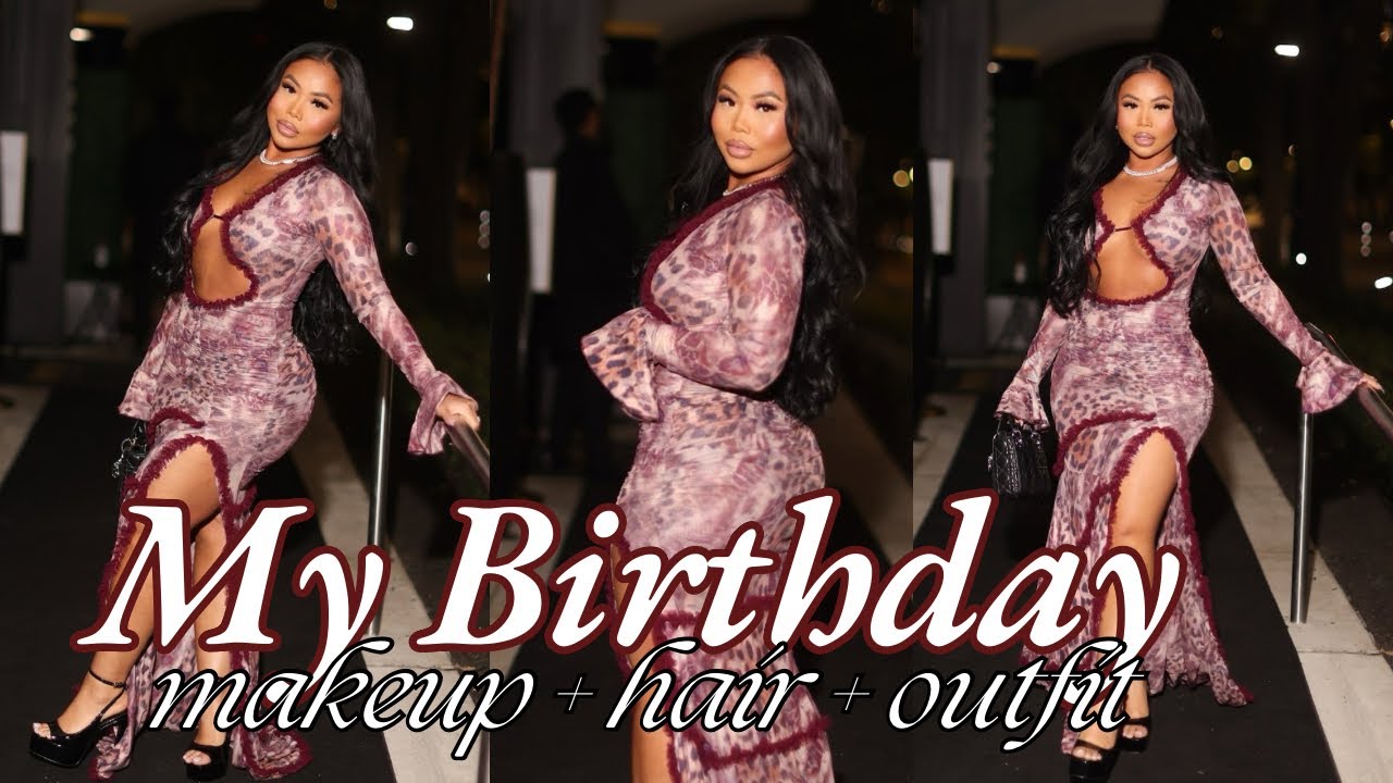 grwm for my 30th birthday dinner! makeup look + hair look + outfit details