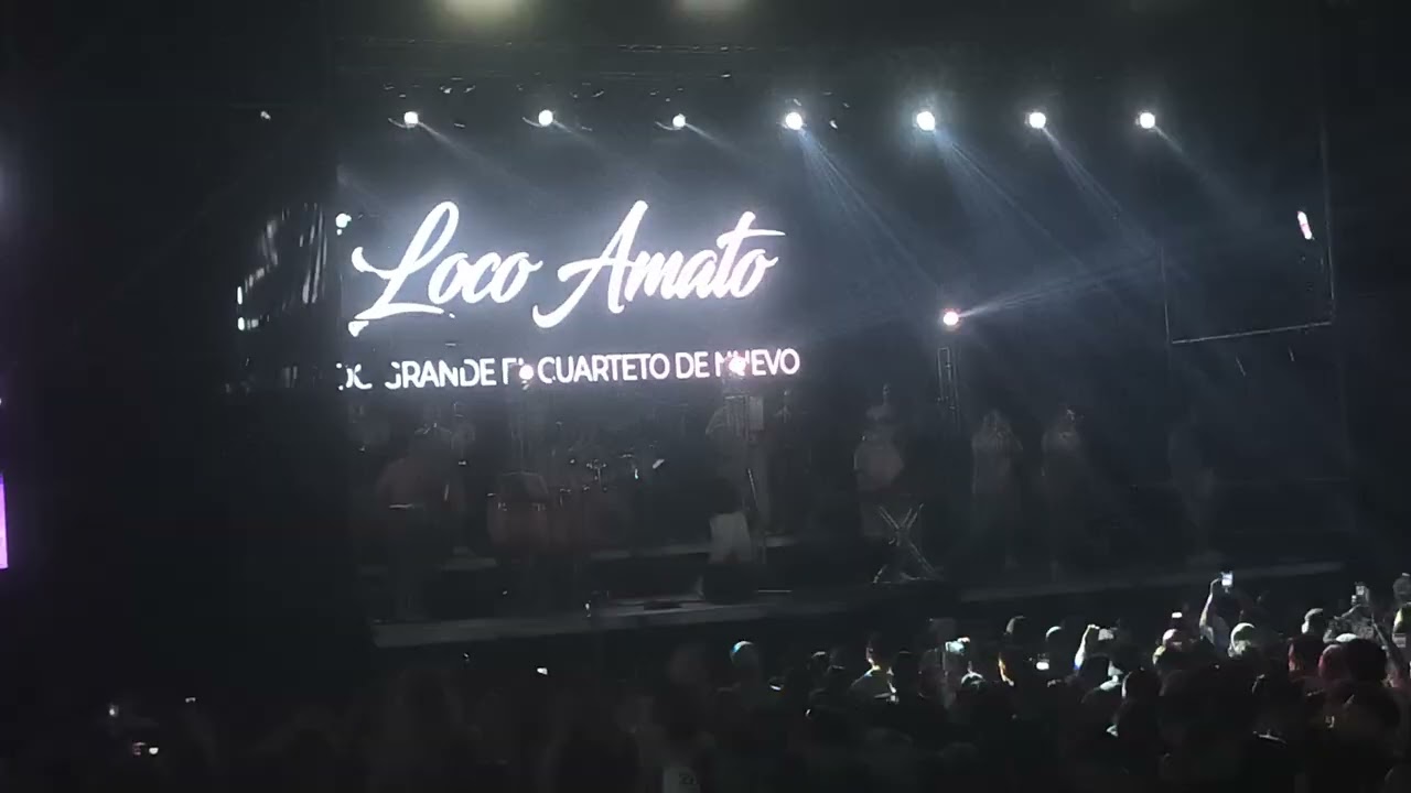 El show del loco amato en Argentinos jrs sábado 21 de febrero 2026