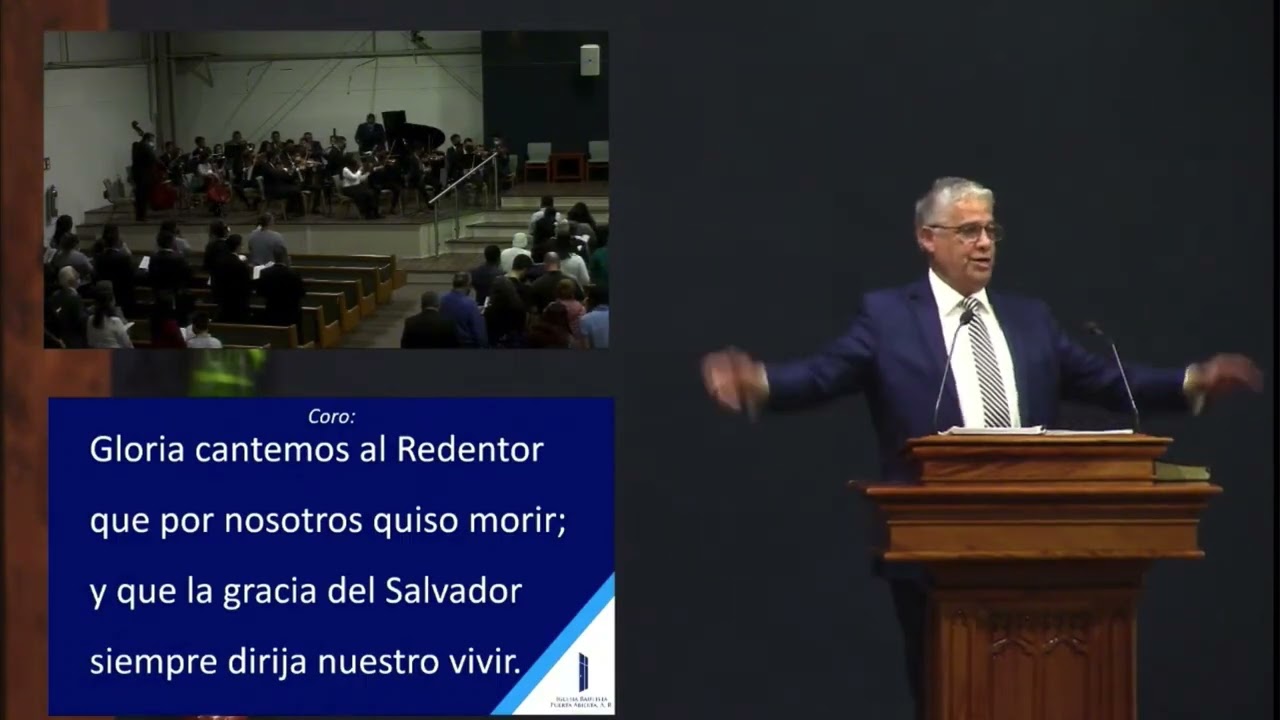 “EN JESUCRISTO SE HALLA LA PAZ” Himno Congregacional Dirigido Por Pastor David Cortez