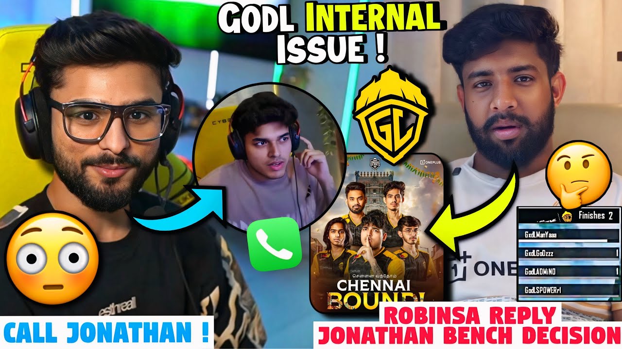 RobinSa On GodL Internal Issues🚨Reply On Jonathan Bench Matter😳✅Lolzz Call Jonathan🐐📞