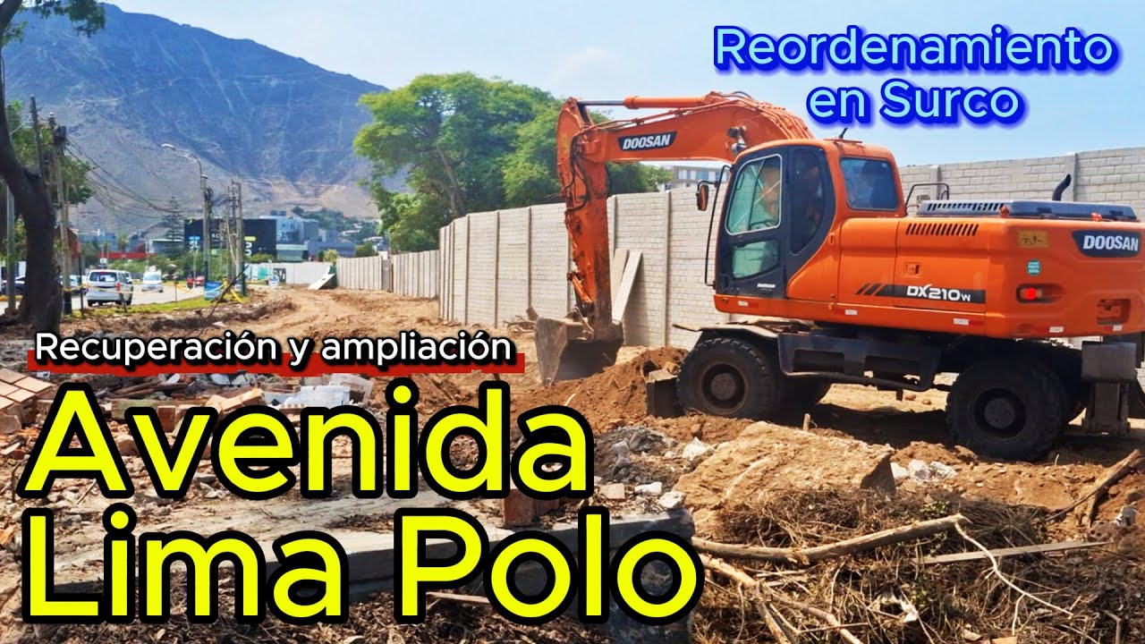 Recuperación y ampliación de la Av. Lima Polo 🚧🚗