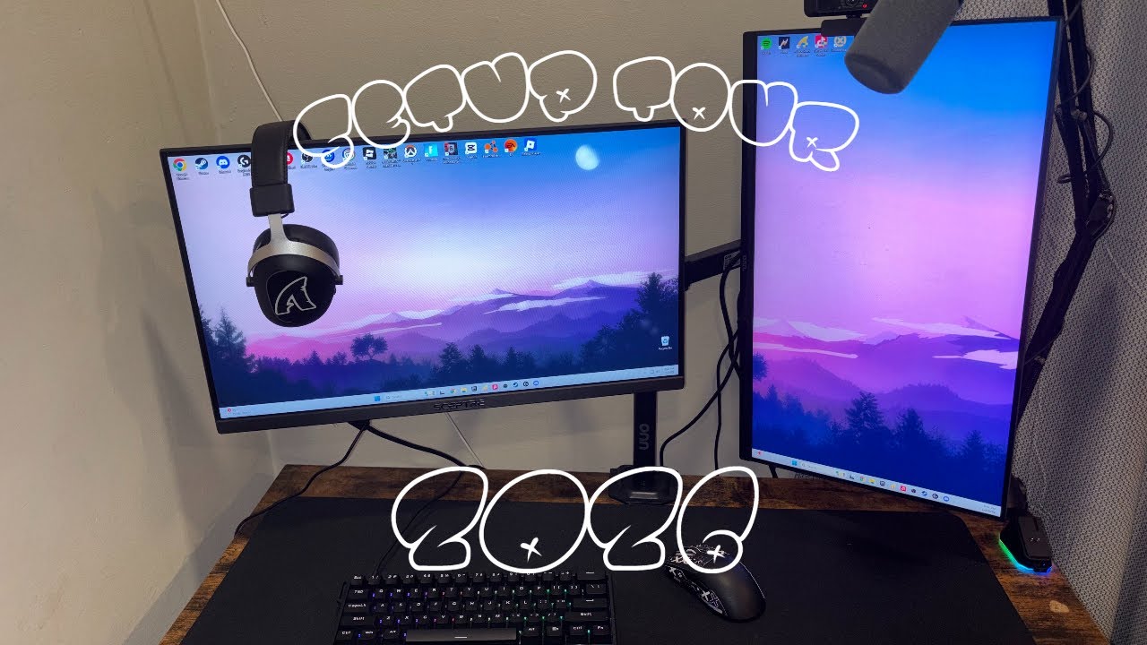 $2000 2026 Gaming Setup Tour!