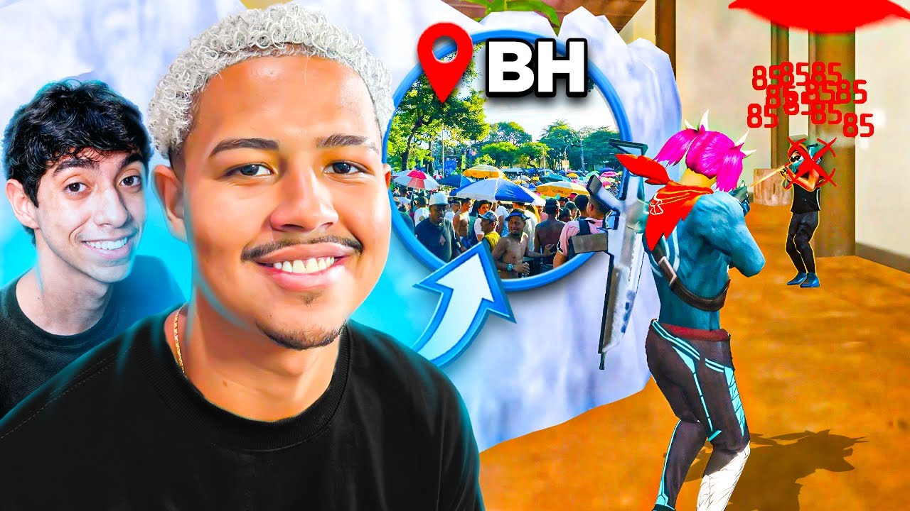 PHZIN FF E SPRITE FF JOGANDO APOSTADO ATÉ PAGAR A VIAGEM PRA BH! FREE FIRE