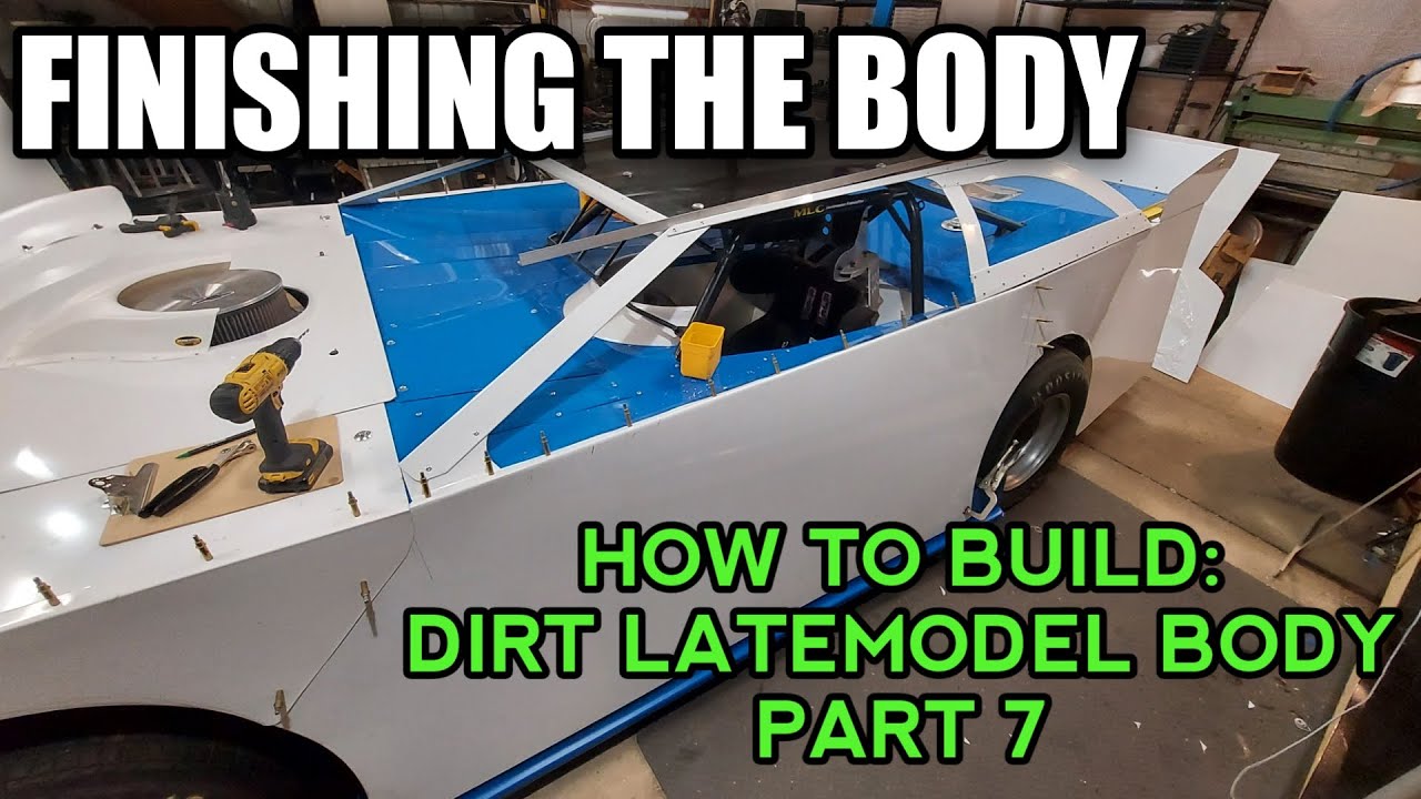 How to build: MasterSbilt dirt late model body Part 7
