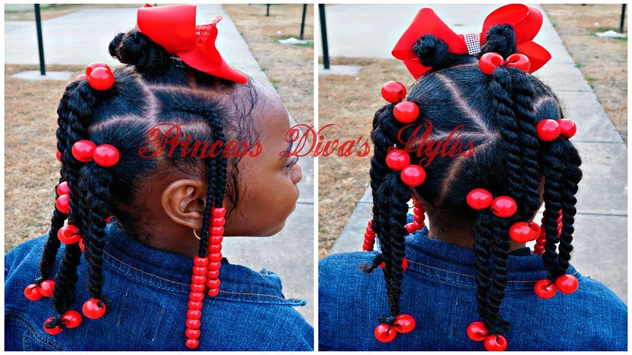 Old Hairstyle New Look | New Camera | Children's Natural Hair Care