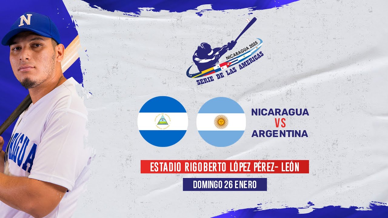 Nicaragua vs. Argentina - [Serie de las Américas] - [26/01/2025]