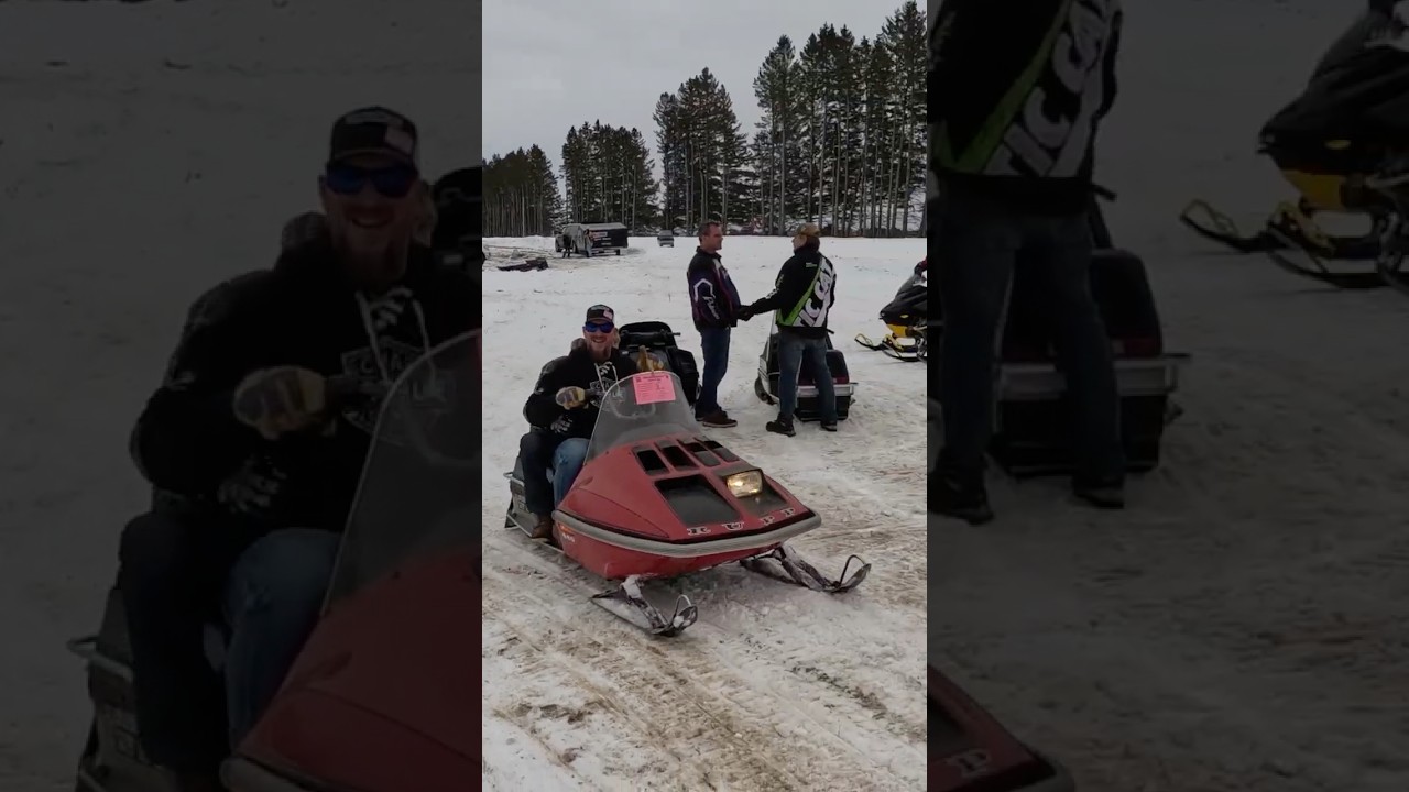Rupp Snowmobile at Vintage Snowmobile show